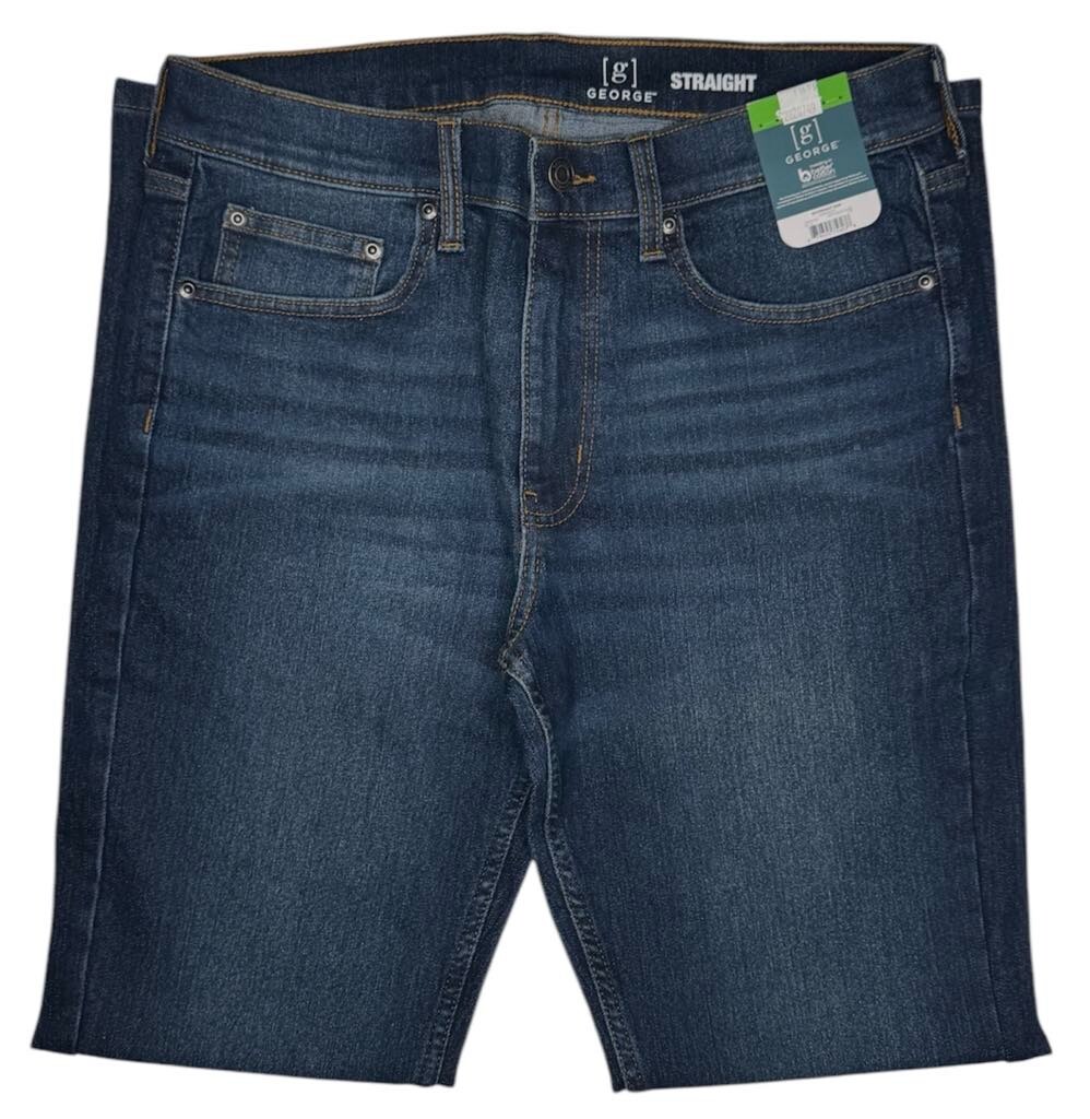 George #11695 NEW Men’s Stretch Straight Leg Jeans