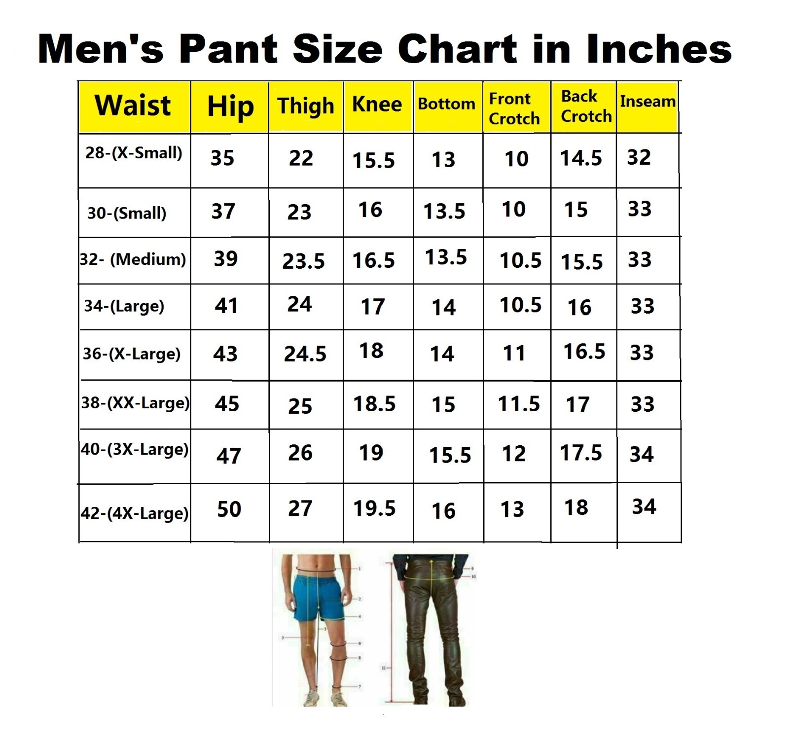 Leather Pants Men Pant Trousers Slim Biker Fit Men’s Jeans Style Real New Gold 9