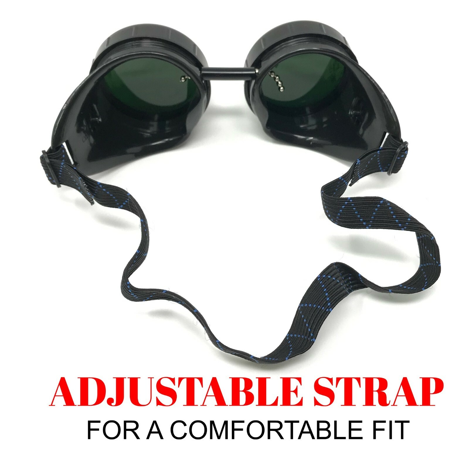 Steampunk Welding Goggles glasses biker motorcycle cyber gothic punk costume
