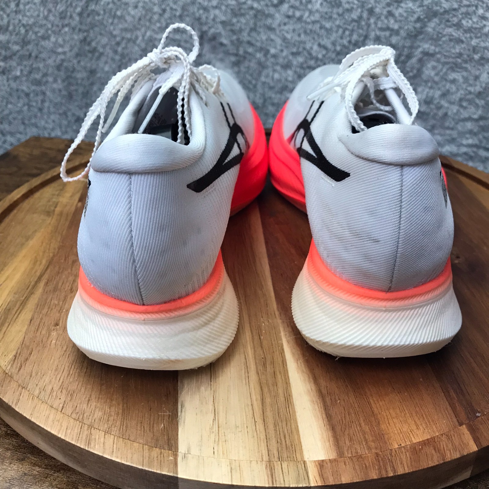 ASICS Metaspeed Edge+ Sneakers M 6.5 W 8 White/Sunrise Red Gym Running Shoes