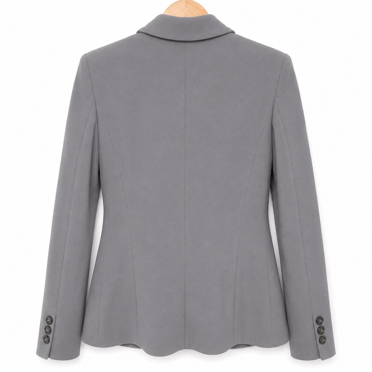 Luisa Spagnoli Samurai Grey Blazer NWT IT 42 Italian Designer Tailored