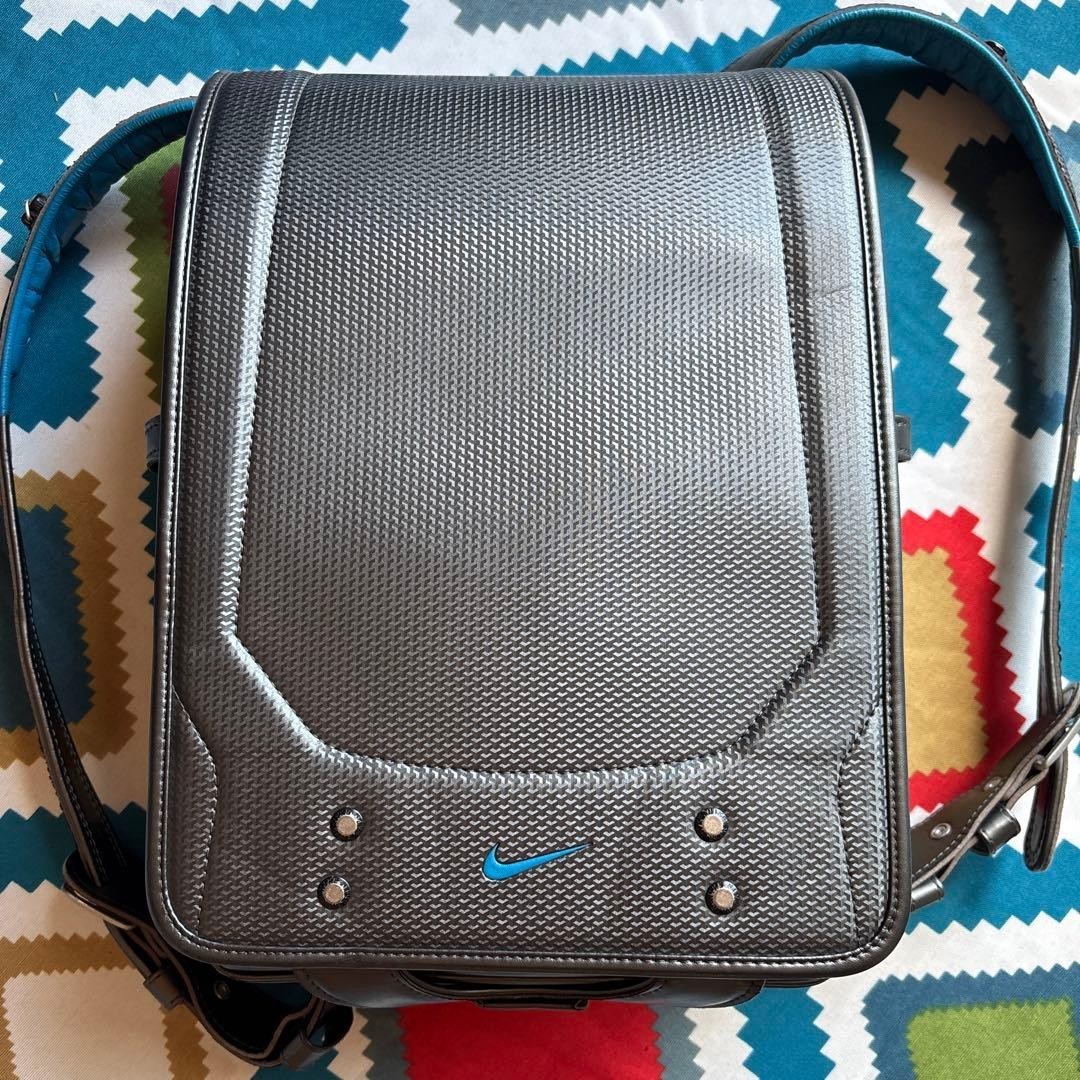 Randoseru Japanese School Bag Kid’s Backpack NiKE Gray Blue Japan #03
