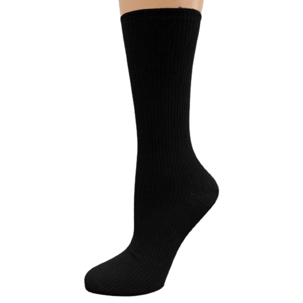 Sierra Socks Diabetic/Arthritic Rayon from Bamboo Soft Crew Comfort Top Socks