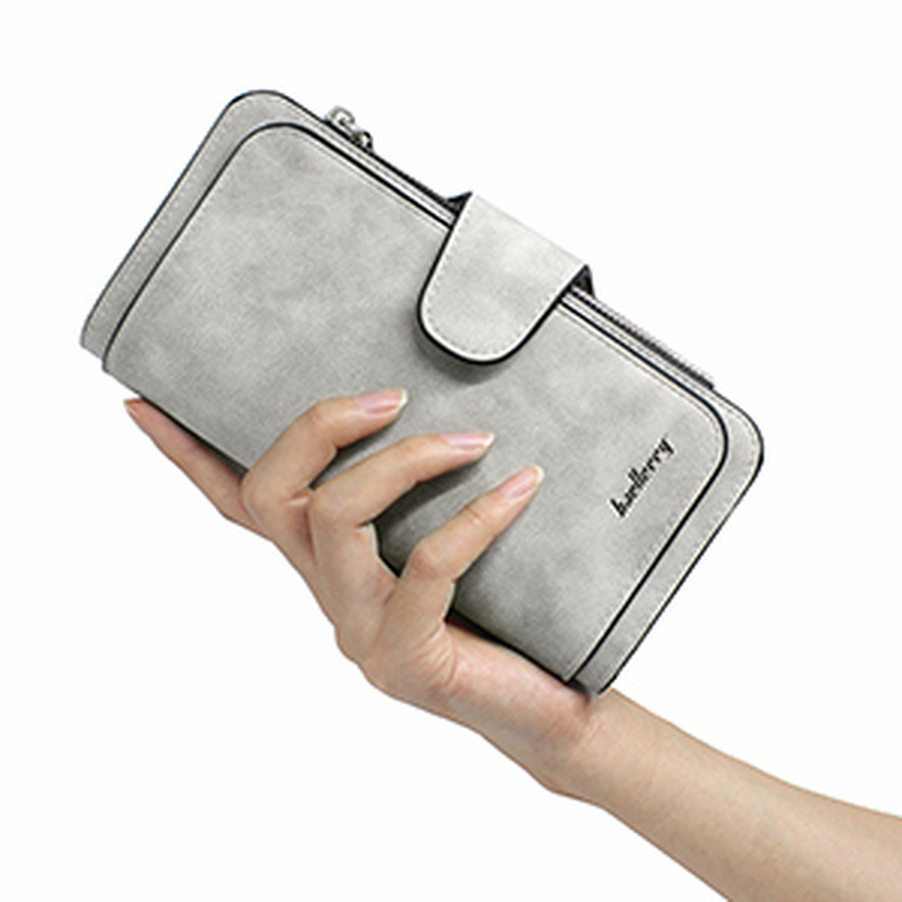 Womens Leather Clutch Wallet Long Purse Card Holder Case Hasp Handbag Best Gift