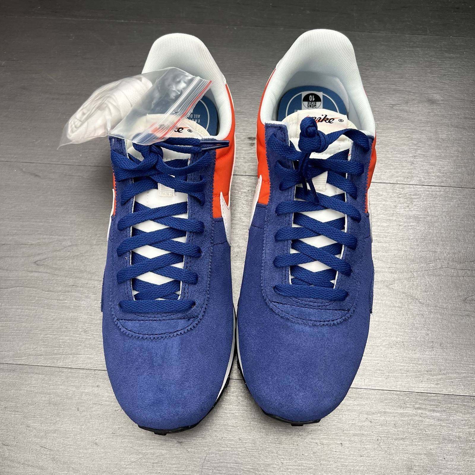 NEW Nike Pre Montreal ’17 Men’s Size Retro Running Shoes Blue Orange 898031-400