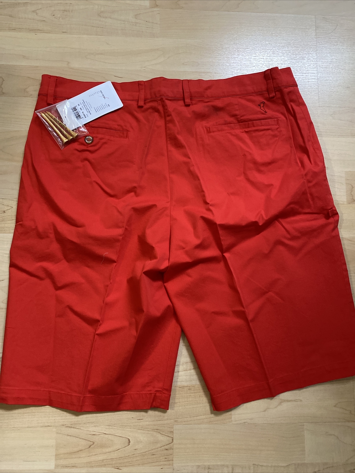 NWT Golfino Men’s Cotton Stretch Bermudas 8268718 359 Red 33 34 36 38 40 41 NEW