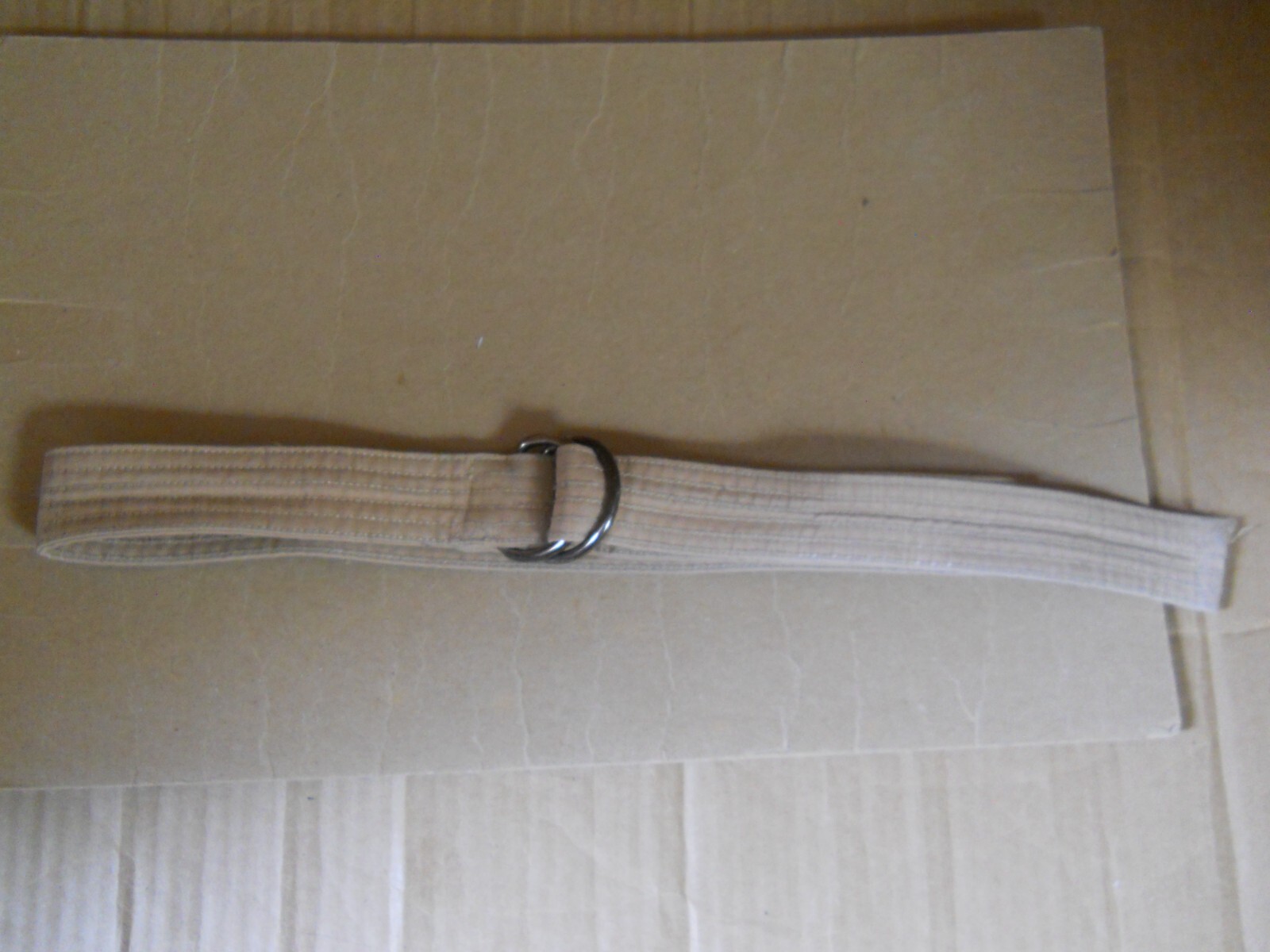 GUC Light Brown Fabric Small Adjustable Belt 1.35″