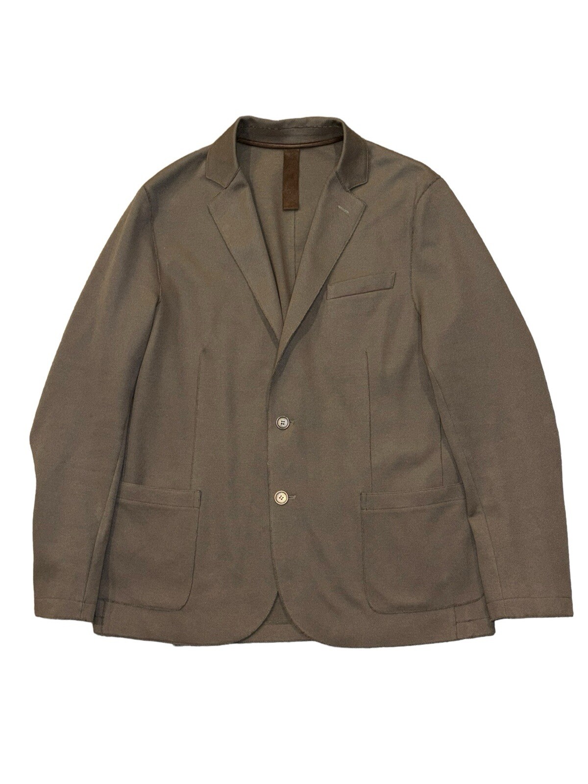 Eleventy Real Cut Patch Pocket Jacket Unstructured Blazer cotton Men IT 52 US 42