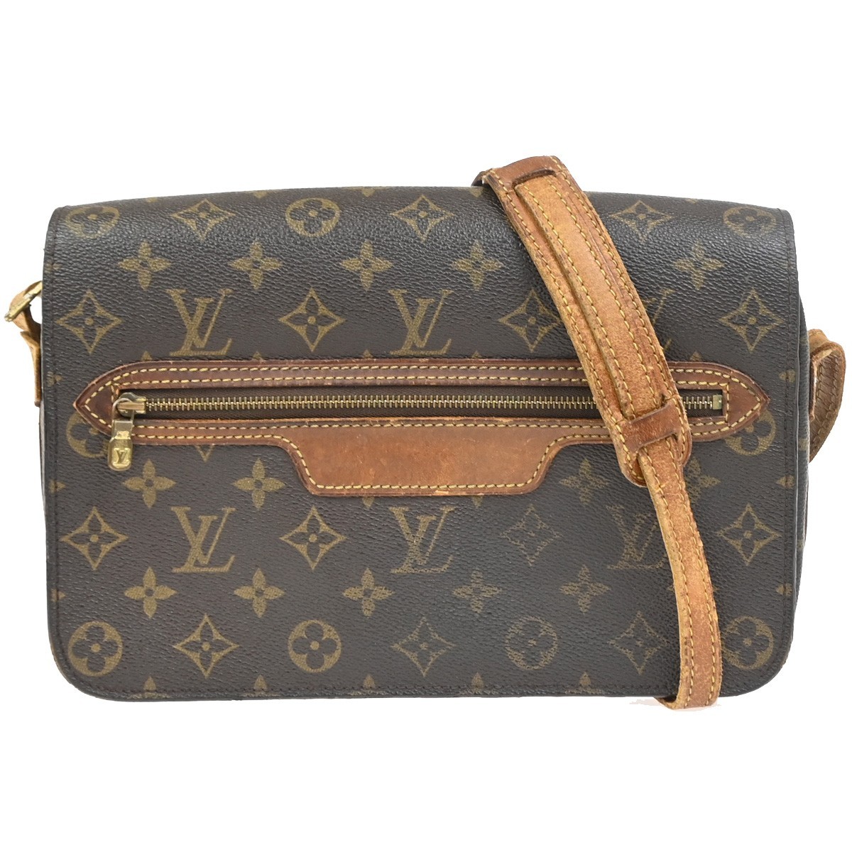 LOUIS VUITTONI Saint Germain 28 Shoulder Bag Monogram Leather BN M51207 66SA035