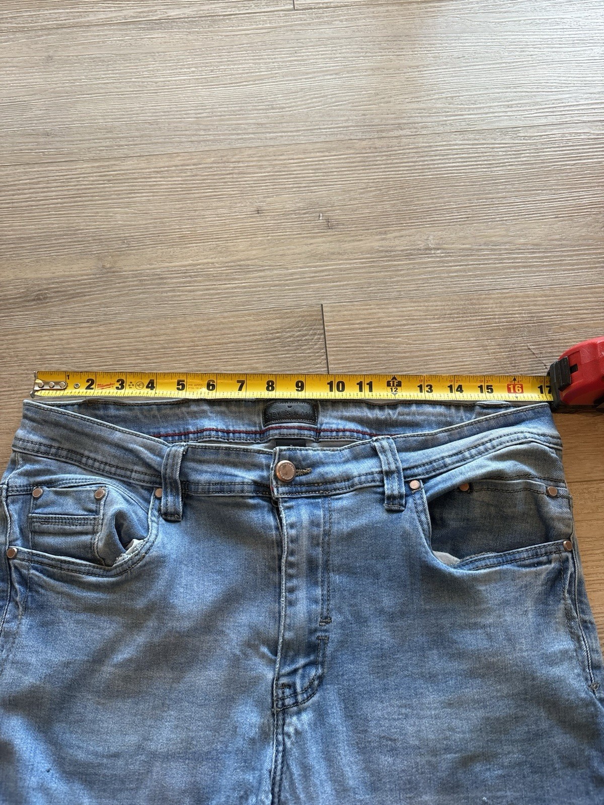 Steve’s Jeans Women’s Light Wash Blue Stretch Skinny Denim Jeans Slim Fit