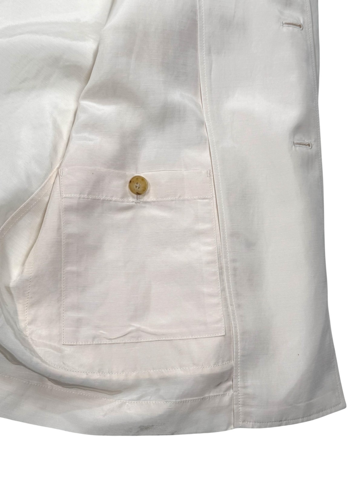 Todd Snyder Relaxed Jacket 3 Button Silk – Nylon Pearl Cream with hint of Blush
