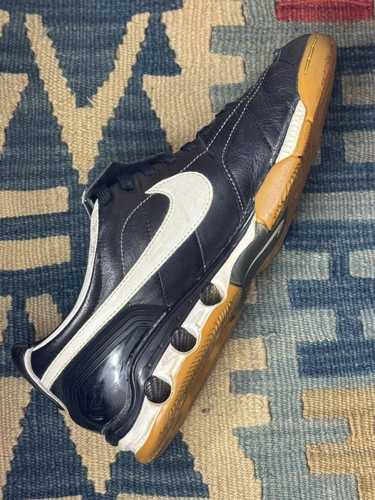 Vintage 2006 Nike Legend IC US8 Soccer Shoes FIFA World Cup *Flaw In Description