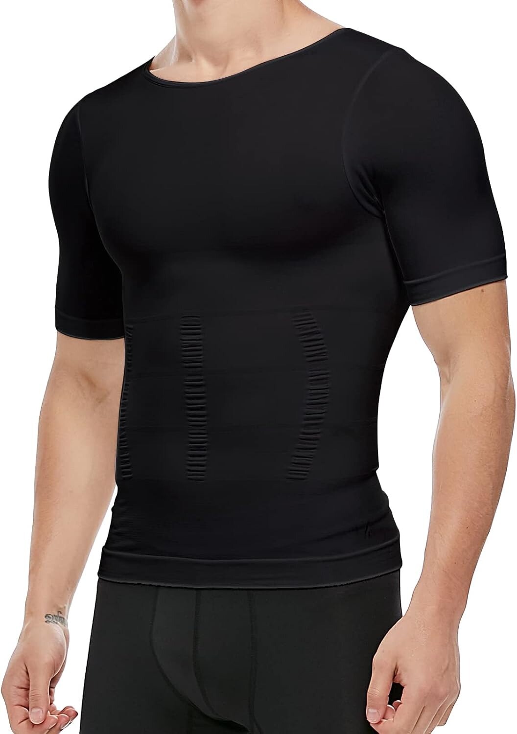 Men Compression Shirt to Hide Gynecomastia Chest Moobs Body Shaper Vest Tank Top
