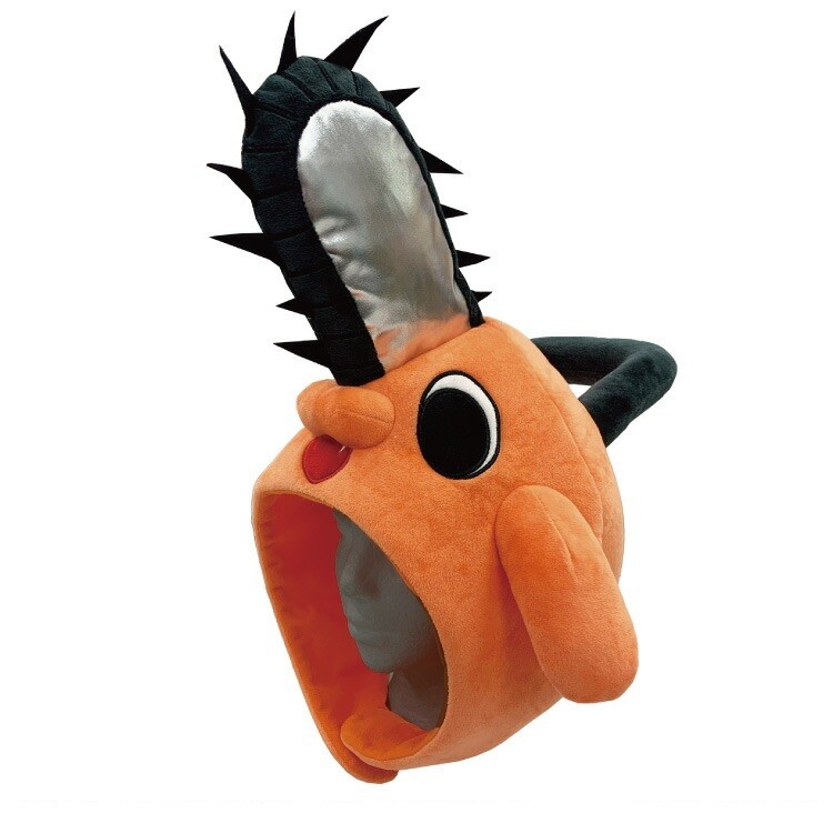 SAZAC Chainsaw Man POCHITA Kigurumi Costume Cap Hat Cosplay Halloween Japan F/S