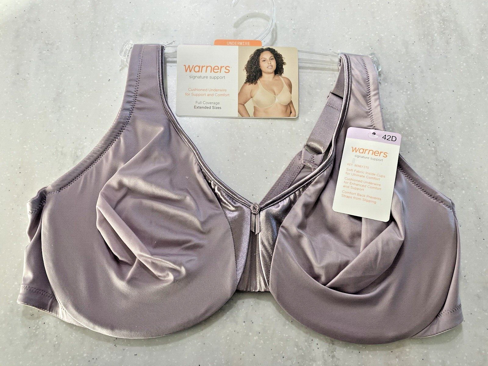Warners SIGNATURE SUPPORT BRA cushioned underwire stretch 35002A BRAND NEW