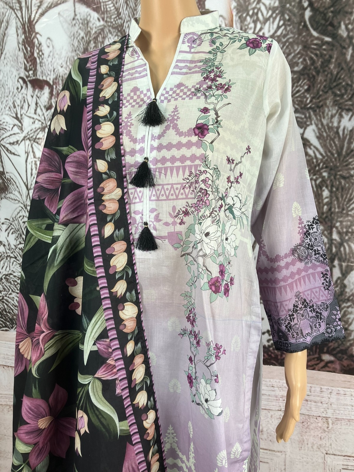 SALITEX SANA & SARA LAWN 3 PIECE SUIT READY TO WEAR