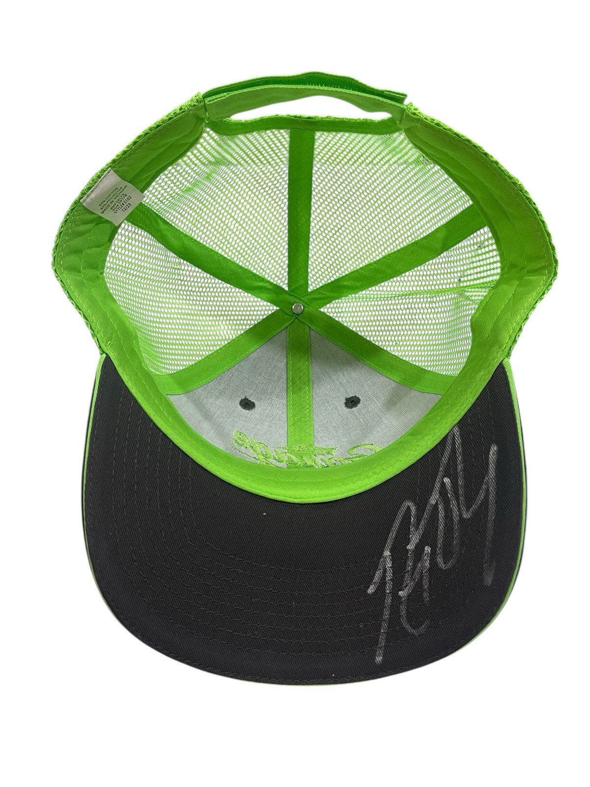 Trucker Hat Garage Beer Logo Adjustable Back Richard Rawlings Signature