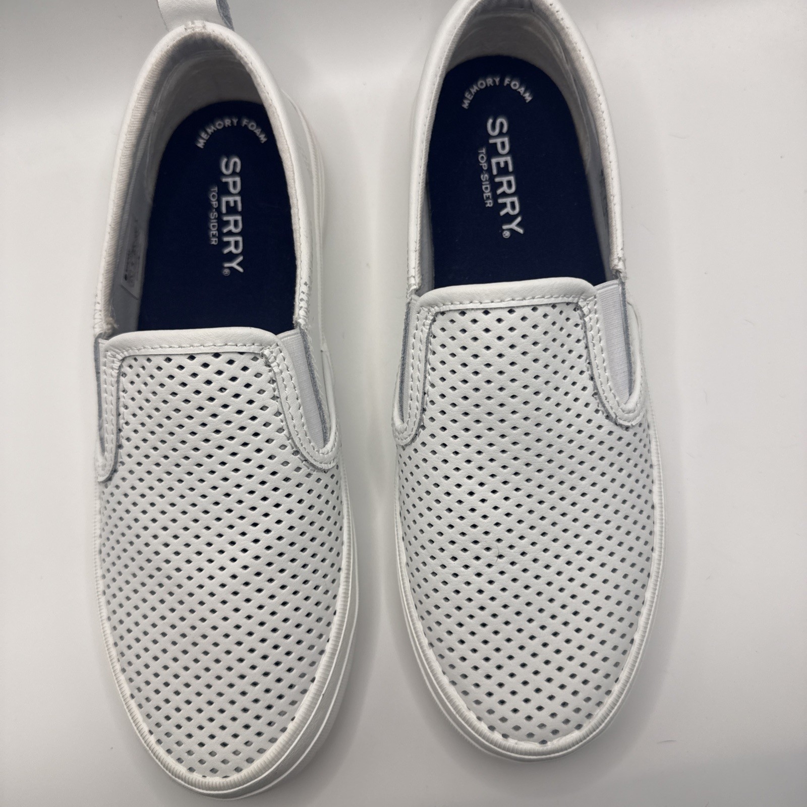 Sperry Women’s Crest Twin WM-100 White/Blanc Sz. 5.5 NIB