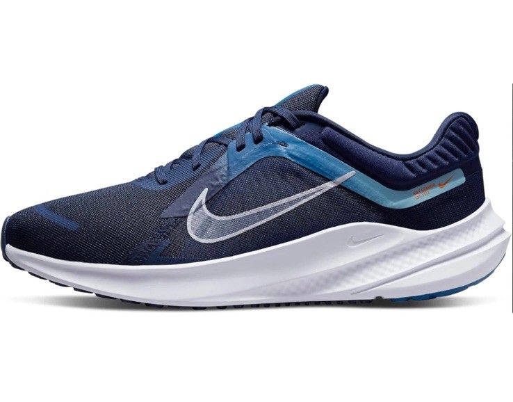 Nike Men’s Quest 5 Midnight Navy Pure Platinum Size 11 (DD0204 400) *NEW*