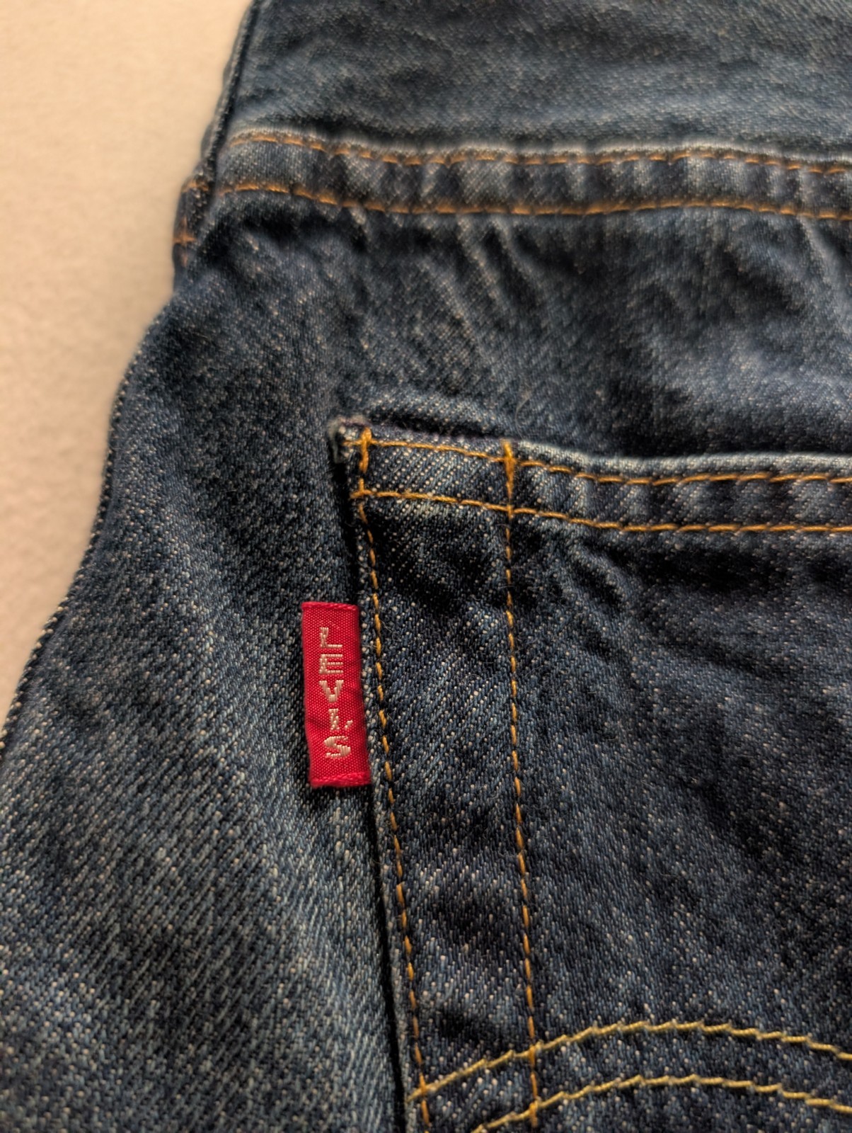 Levi’s 501xx Big E 1947 W36 L32 LVC Men Denim Selvedge Japan Blue Cotton Rivets