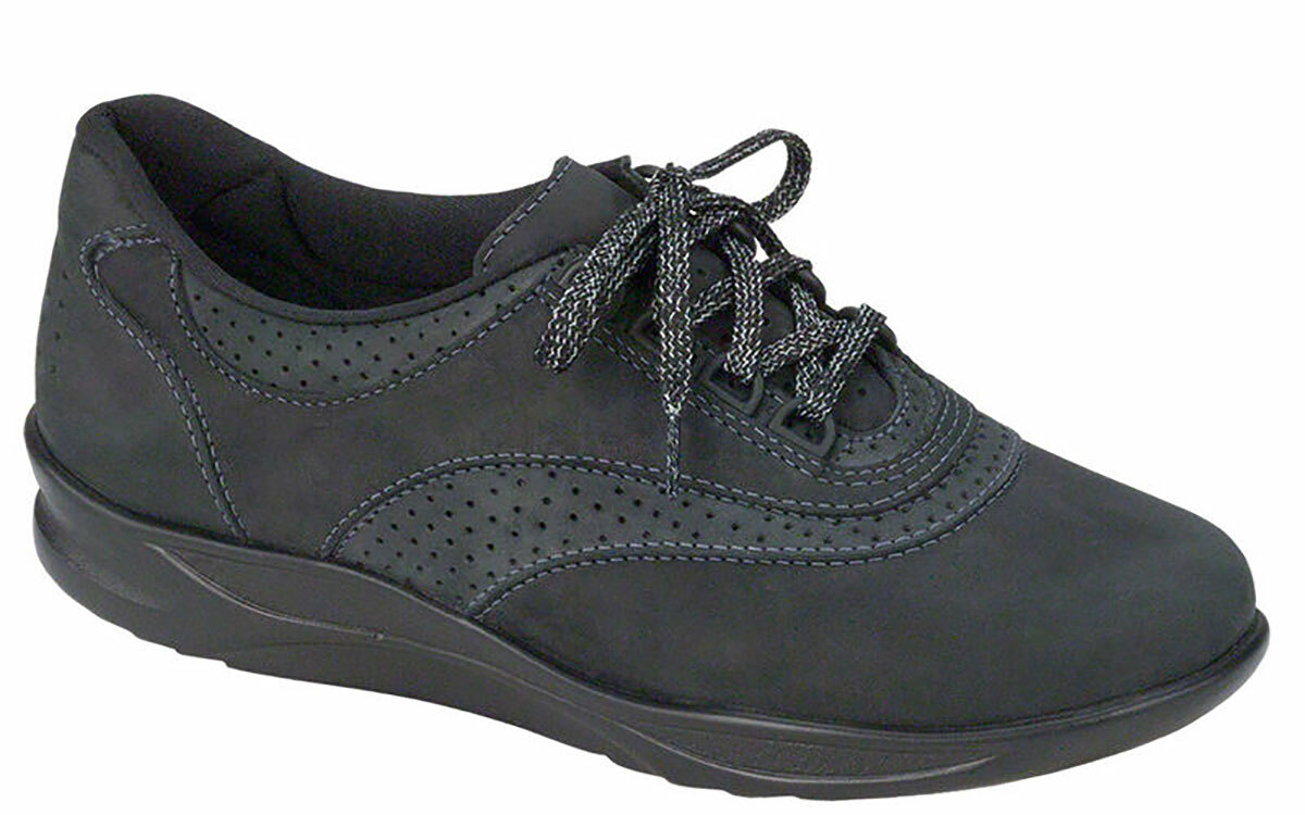 SAS Walk Easy Nero Black, Women’s Walking Shoes, Many Sizes & Widths