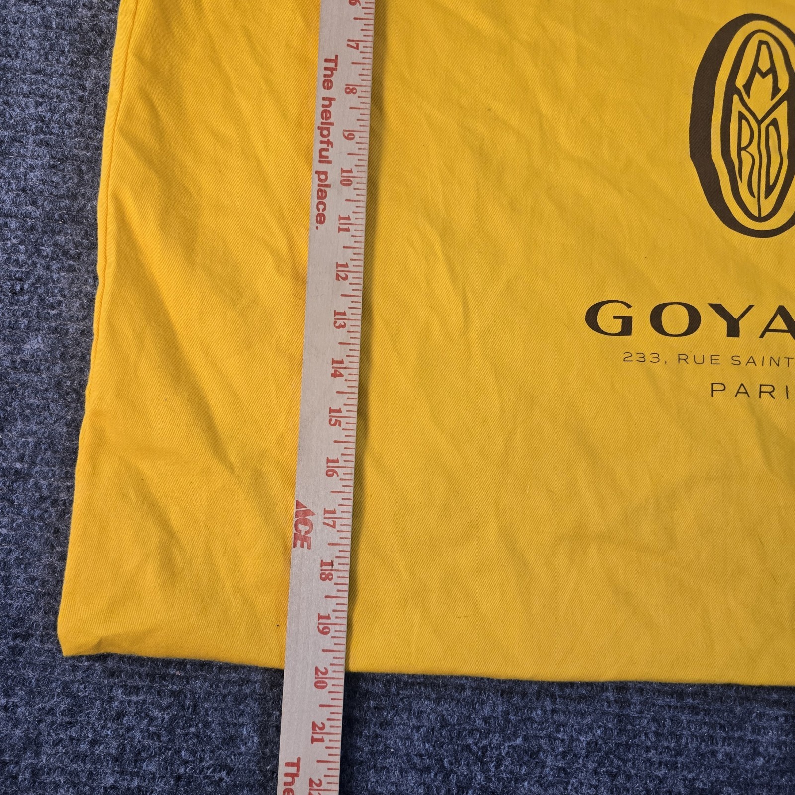 Goyard Dust Bag 27 X 20 Inches-PREOWNED