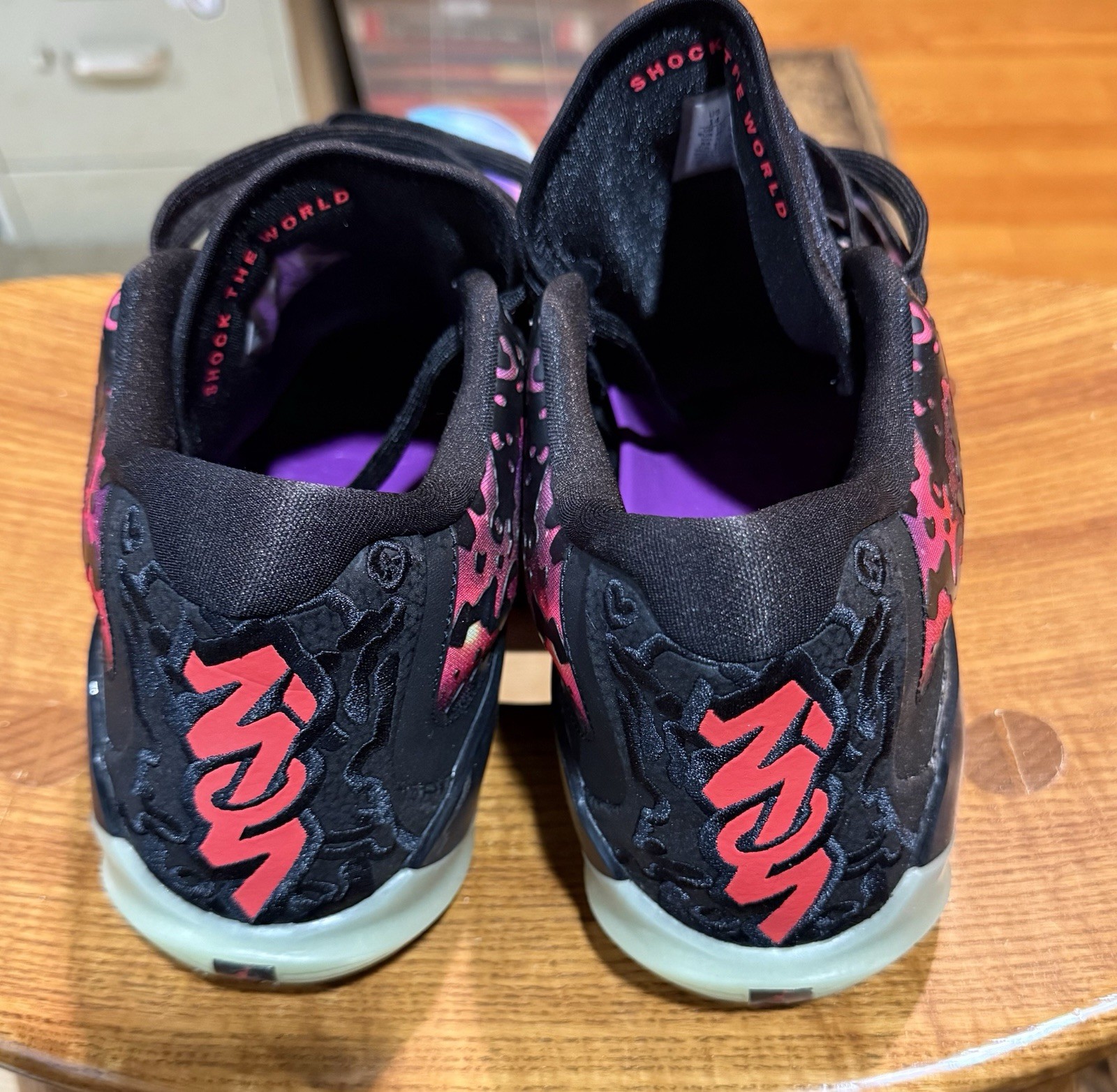 Jordan Zion 3 Galaxy Liftoff Men’s Low Top Basketball Sneakers Black/Purple/Pink