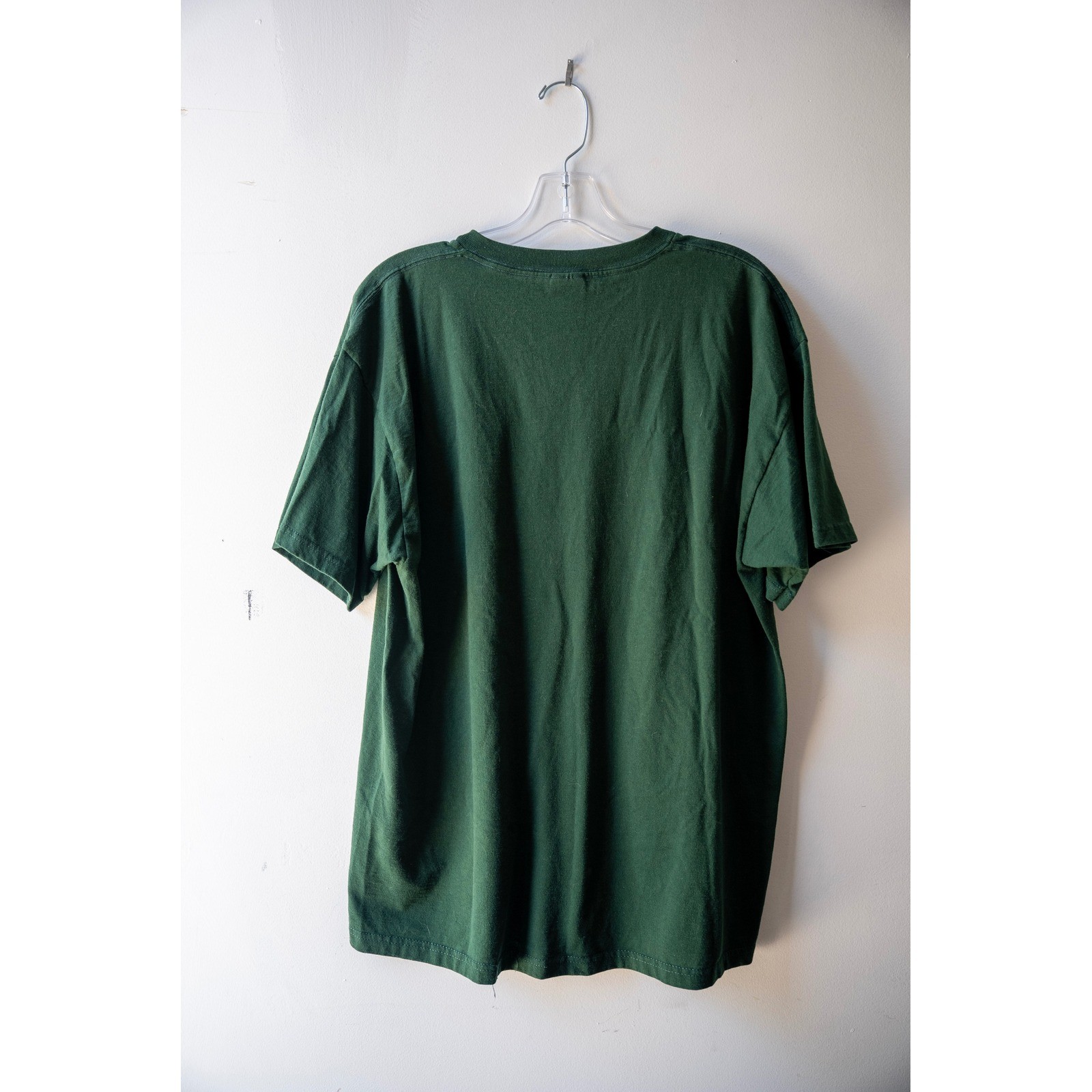 Vintage Style A Man and His Tractor Graphic T-Shirt Forest Green Mens Large