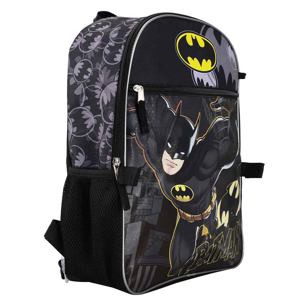 DC Comics Batman 5-Piece Backpack Set for Kids