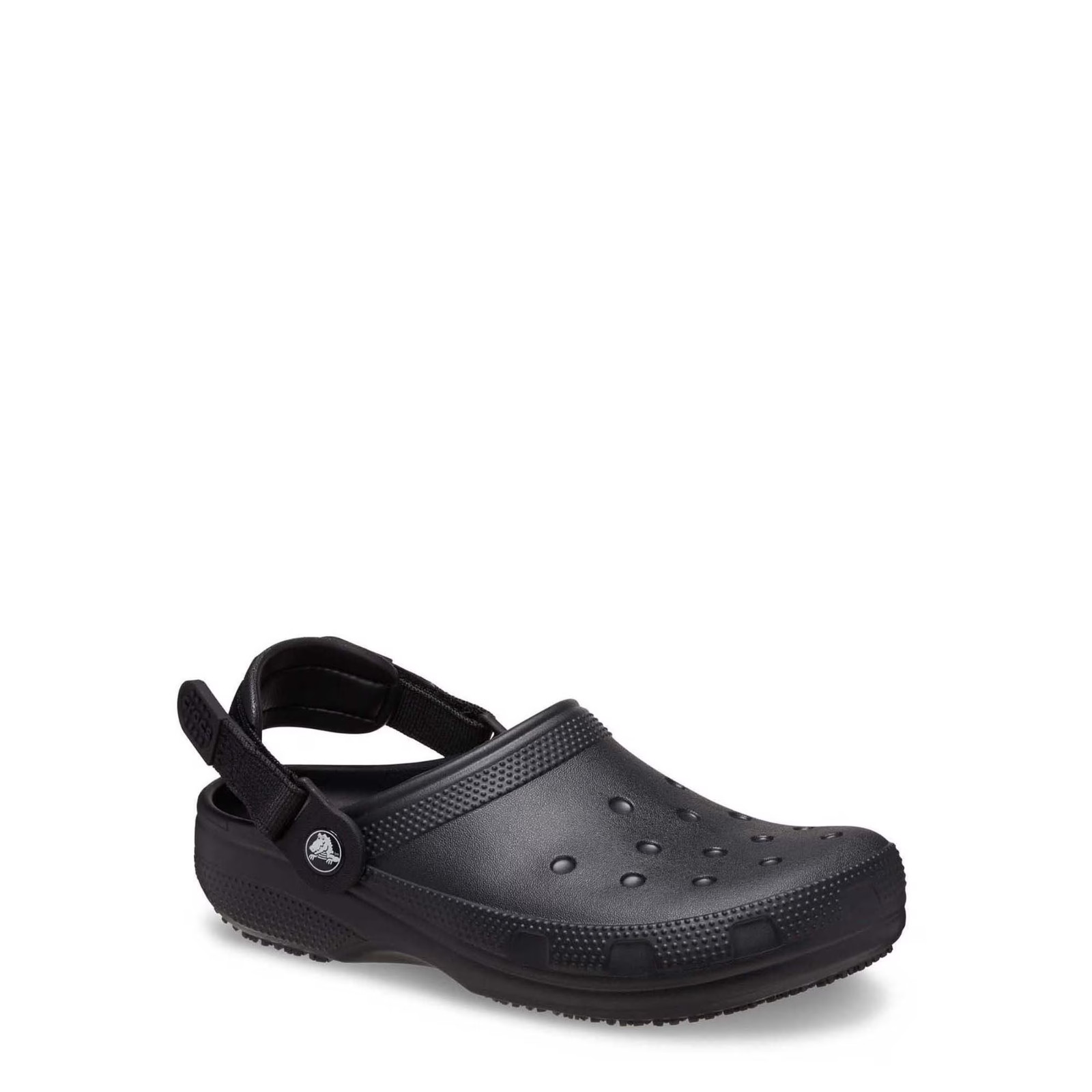 Crocs at Work Unisex Classic Slip Resistant Work Clog Lightweight Black Medium