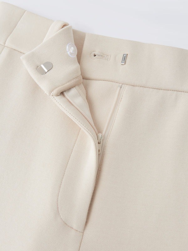 OGL 2Pcs Set Boatneck Angled Tee & Mid Rise Wide Leg Trousers – Free SHIPPING!!!