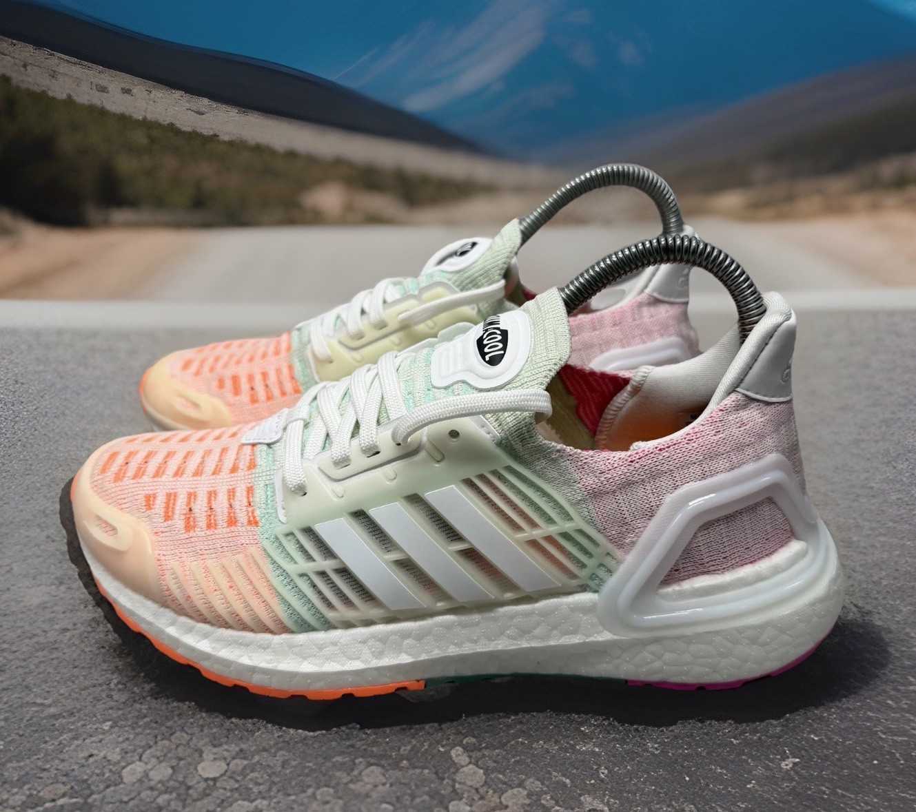 Adidas UltraBoost DNA CC_1 White Screaming Orange FZ2542 Men Size 5 Women Sz 6