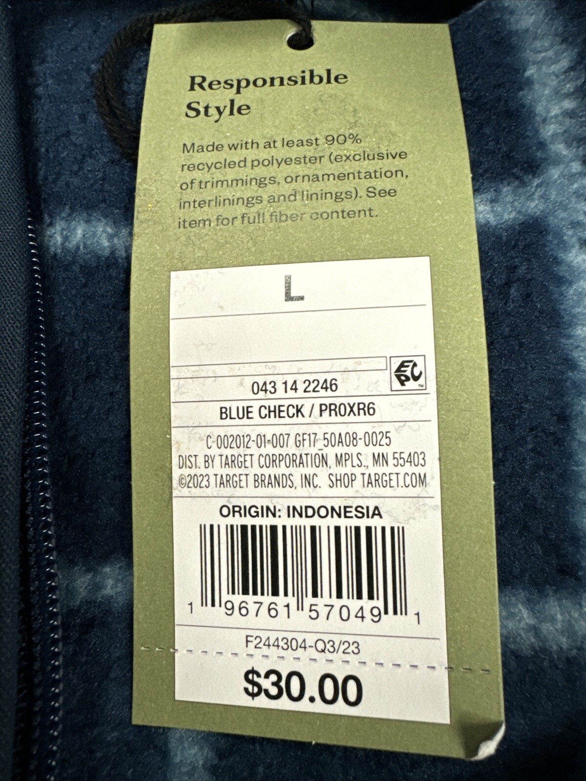 Goodfellow Quarter Zip Fleece Pullover – Sweatshirt like- Sizes & Colors choice