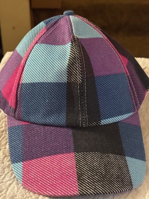 Plaid Cap. As shown. (Clearance!)