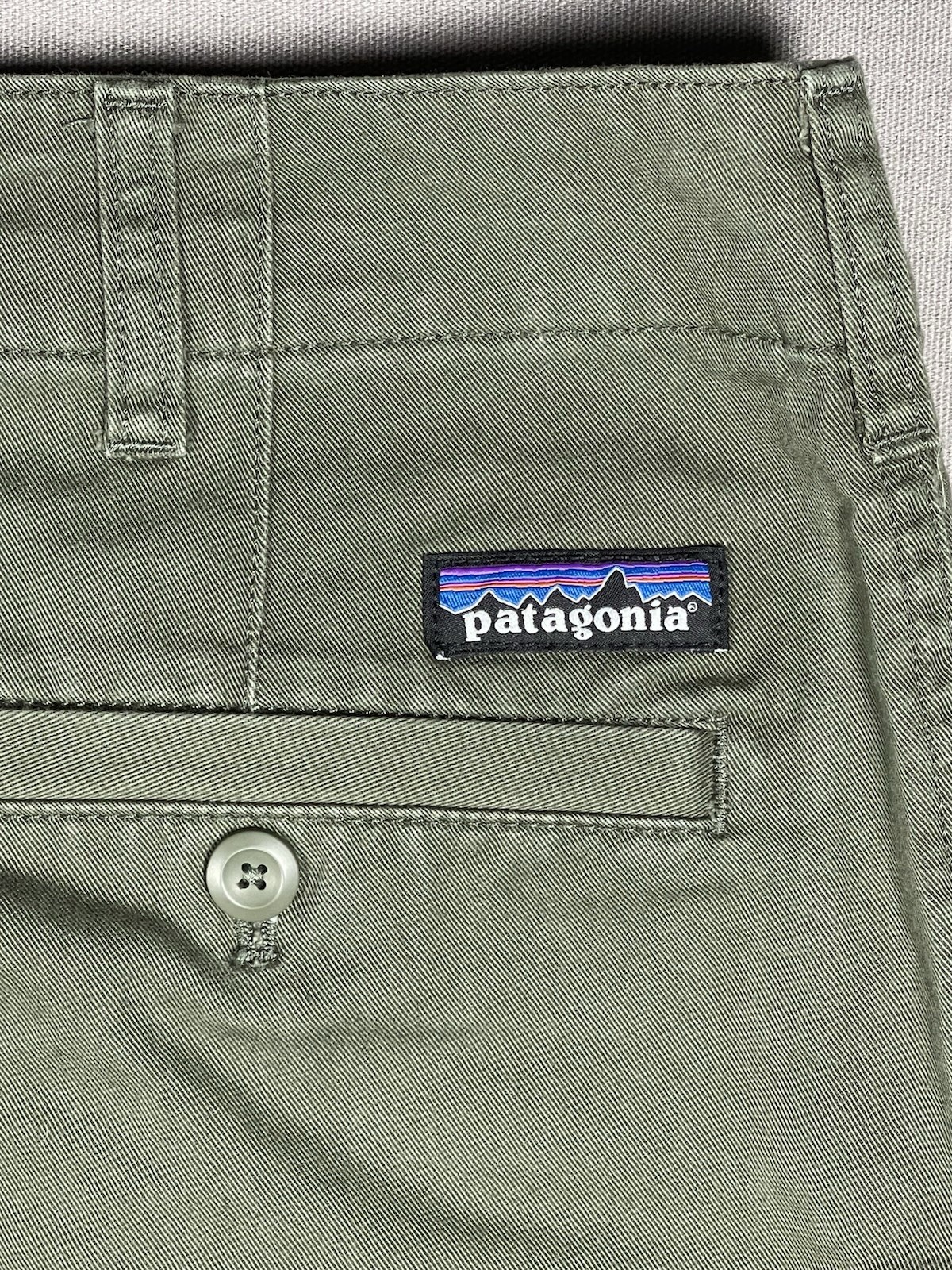 Patagonia Four Canyons Twill Green Straight Leg Pants – Men Size 34 X 33