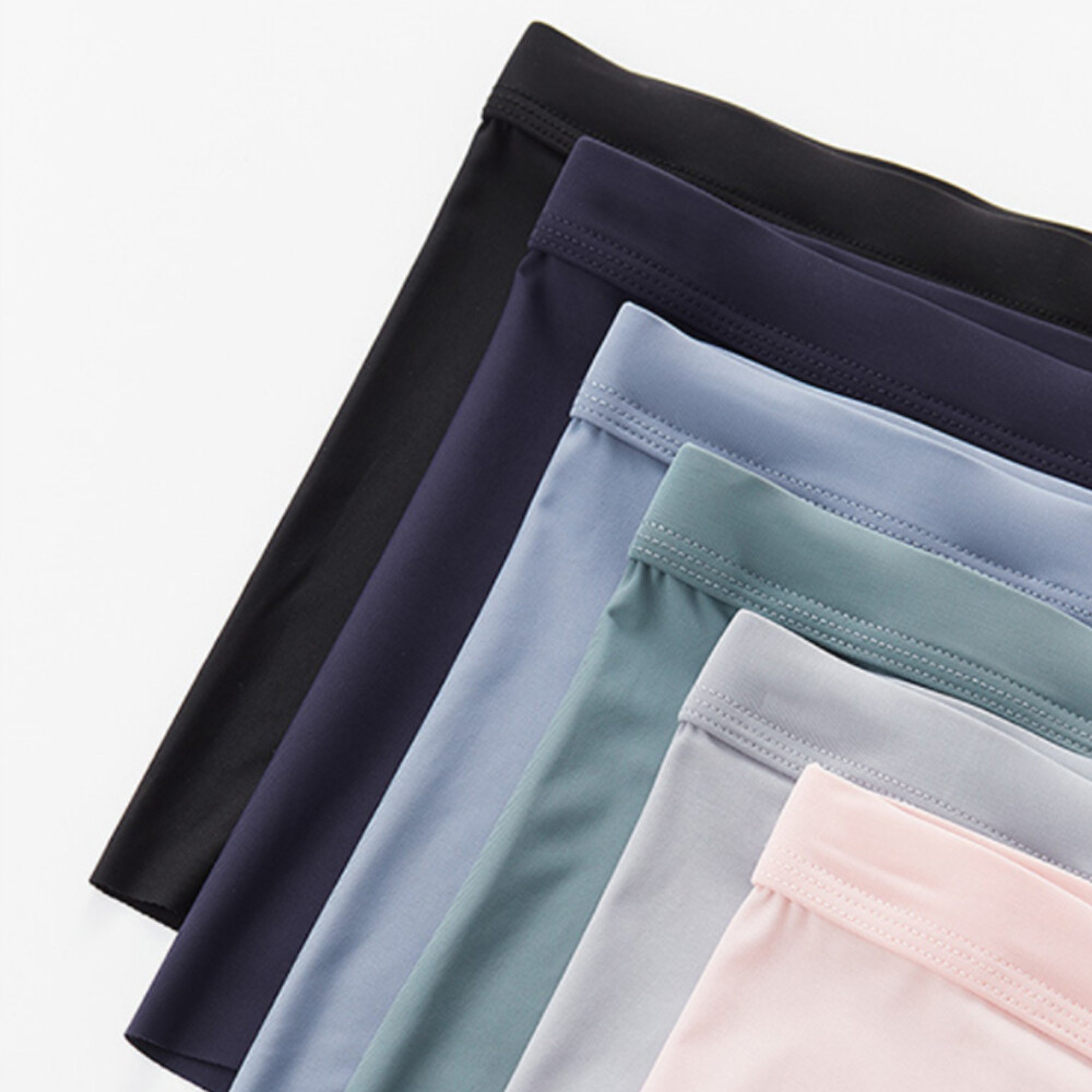 Sexy Men Ice Silk Seamless Boxer Briefs Pouch Underwear Shorts Trunks Underpants