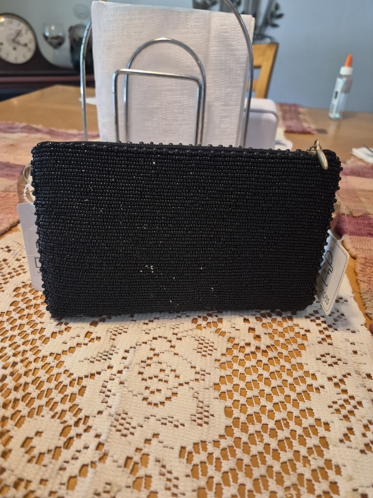 mary francis beaded bag purse