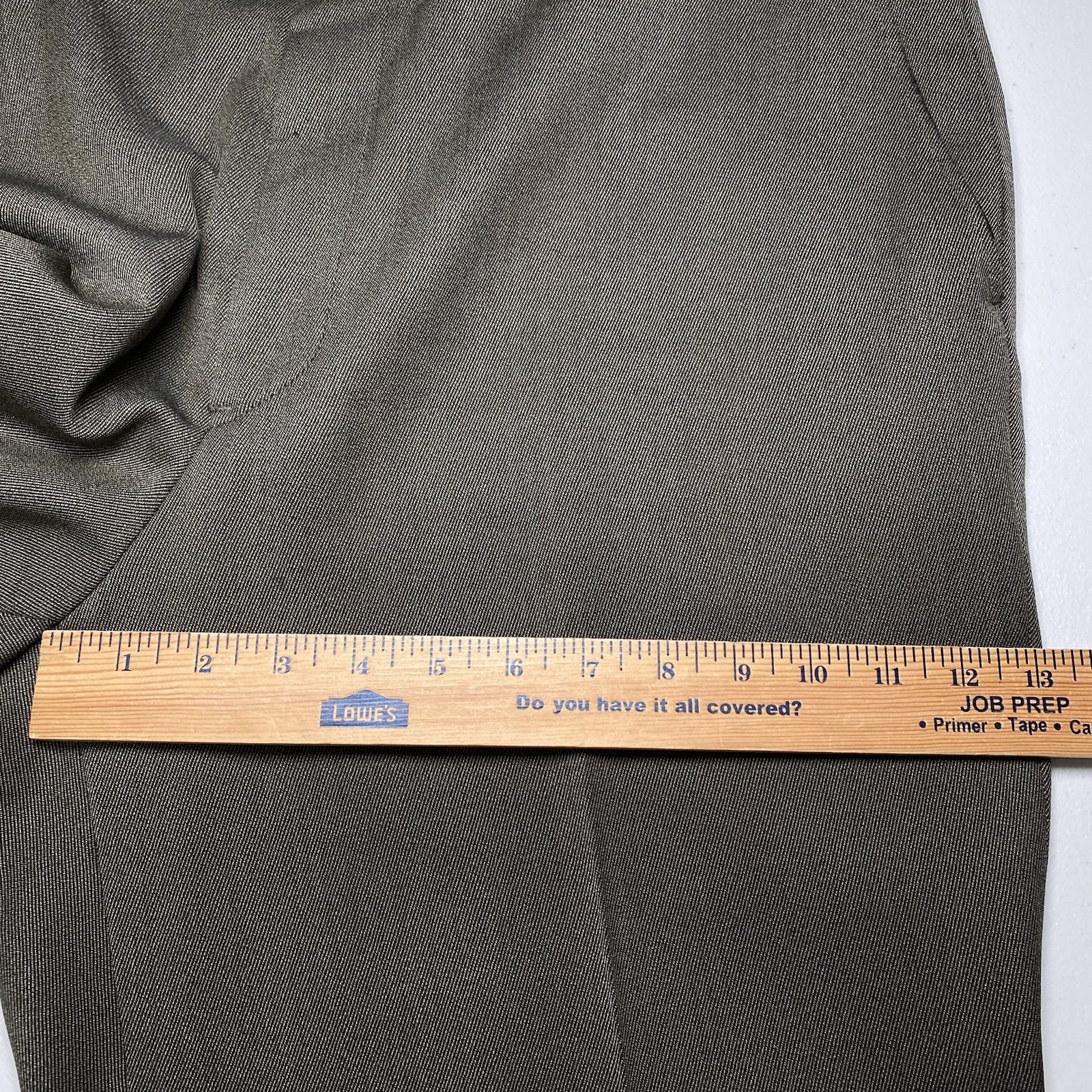 Beretta Whipcord Pants 40 (41×31.5 Cuffed) Wool Green Taupe Field Trousers
