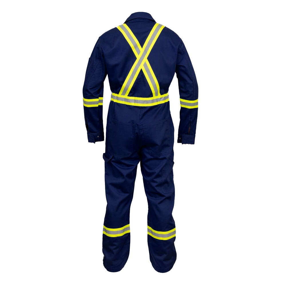 Flame Resistant FR High Visibility Hi Vis Coverall