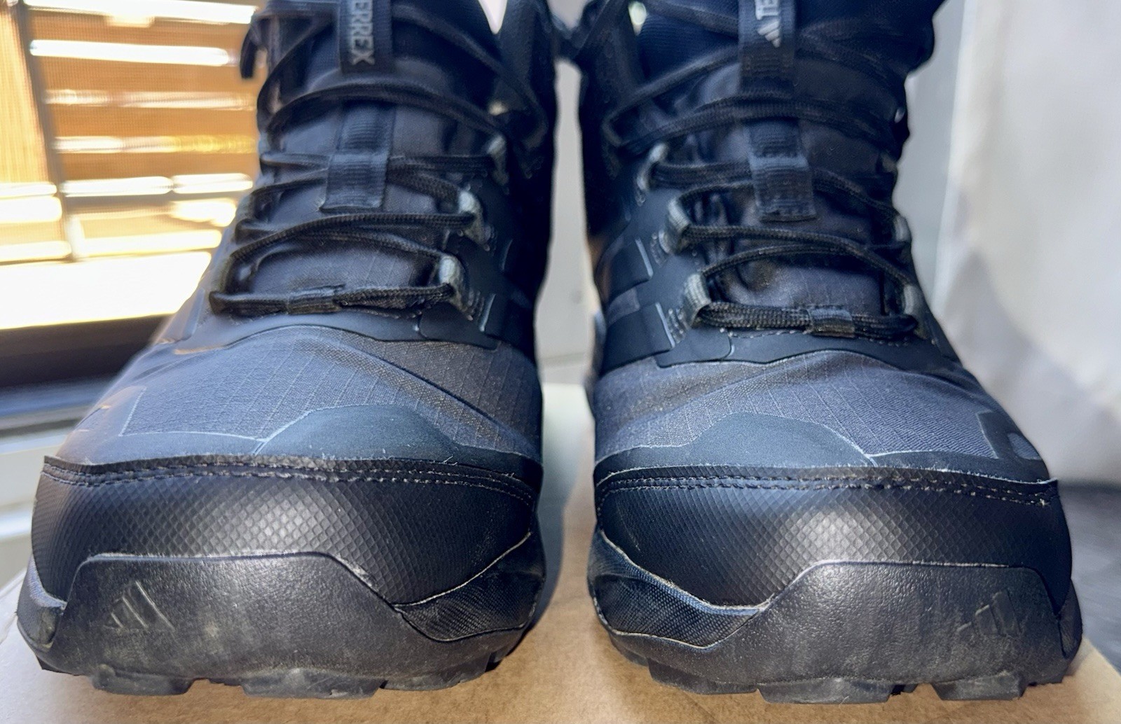 Adidas Terrex Skychaser AX5, GORE-TEX Hiking Boots, Black, US MENS 11.5, JQ2207