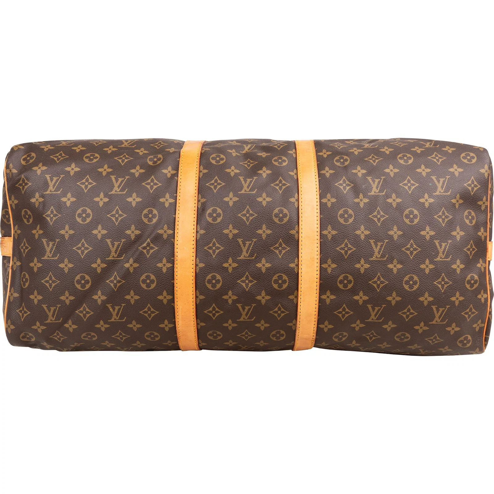 Louis Vuitton Monogram Keepall 60 Bandoulière Travel Bag Pouch