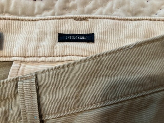 Ltd. Edition Polo Ralph Lauren Big Chino Hand Paint Splatter Khaki Work Pants 34