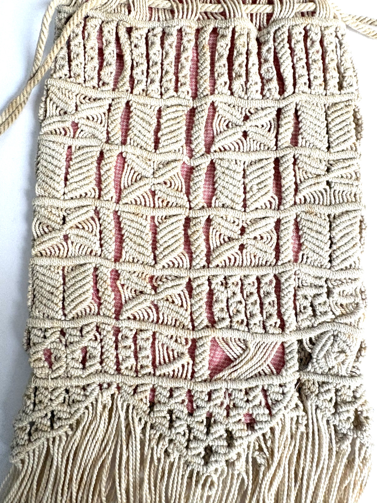 3 Styles of Handmade Victorian Crocheted/Tatted/Knotted Drawstring Reticule Bags