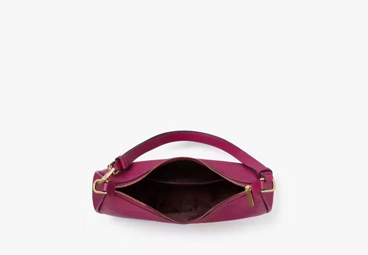 🌺🌷KATE SPADE NEW YORK Pebble Leather KAYLA Shoulder Bag – Dark Raspberry