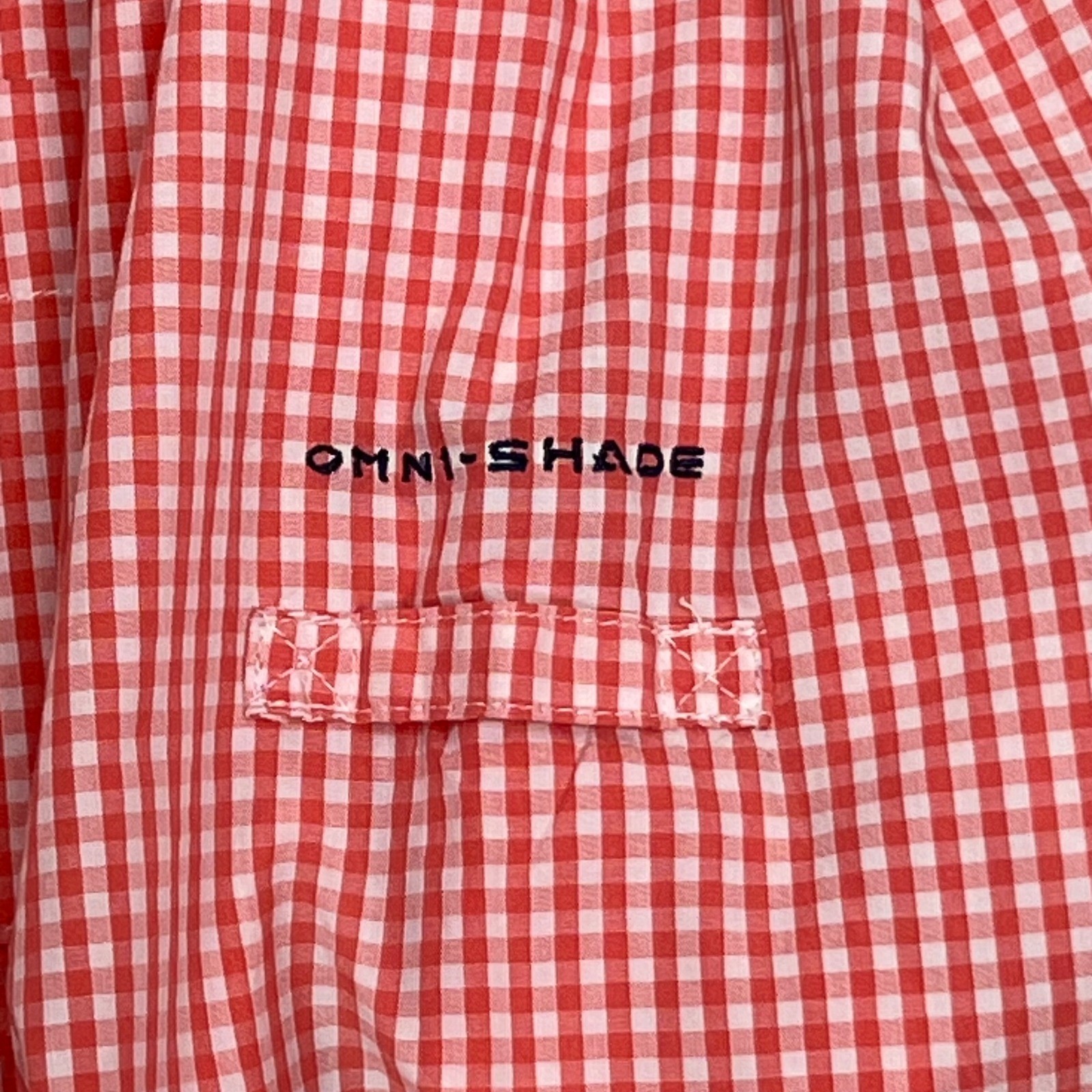 Columbia PFG Super Bonehead Fishing Shirt Mens 3X Red Gingham Plaid Vented L/S