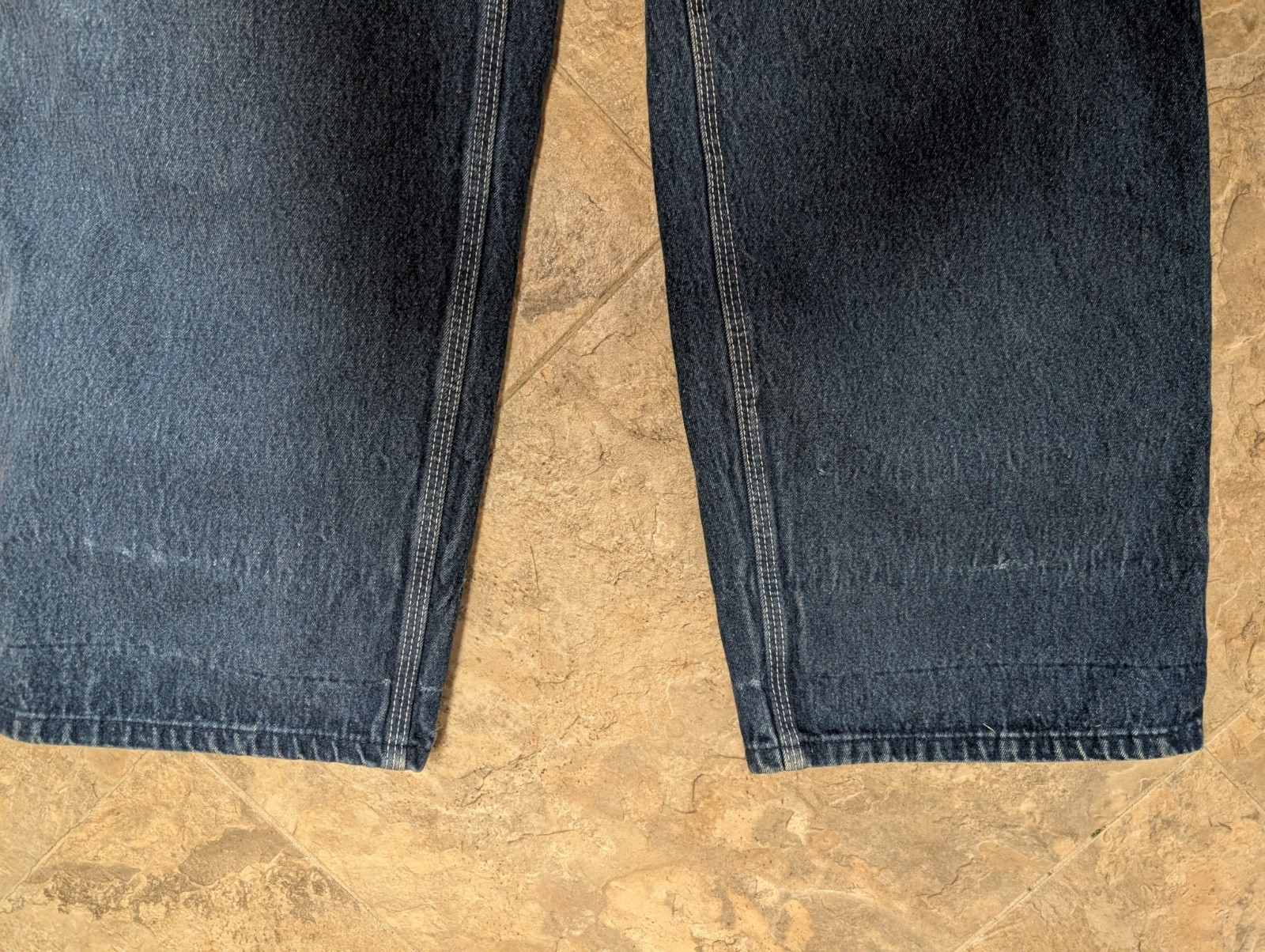 Dickies Denim Blue Bib Overalls Tag Size 36×30 – READ & SEE PICTURES
