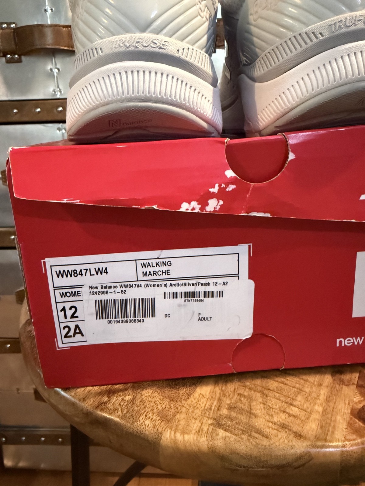 New Balance WWW847LW4 Acrtic/Silver/Peach WW847GY3 US 12 2A Walking Marche
