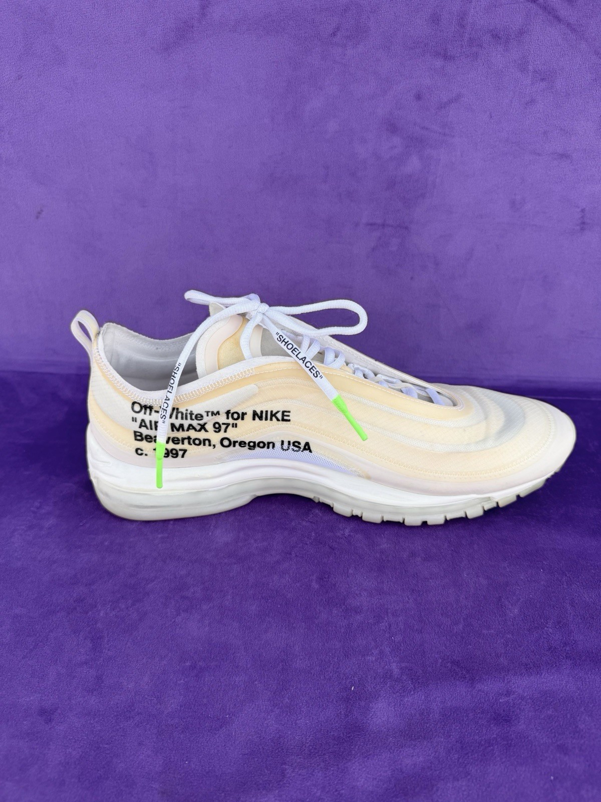 Size 13- Nike Off-White x Air Max 97 OG The Ten