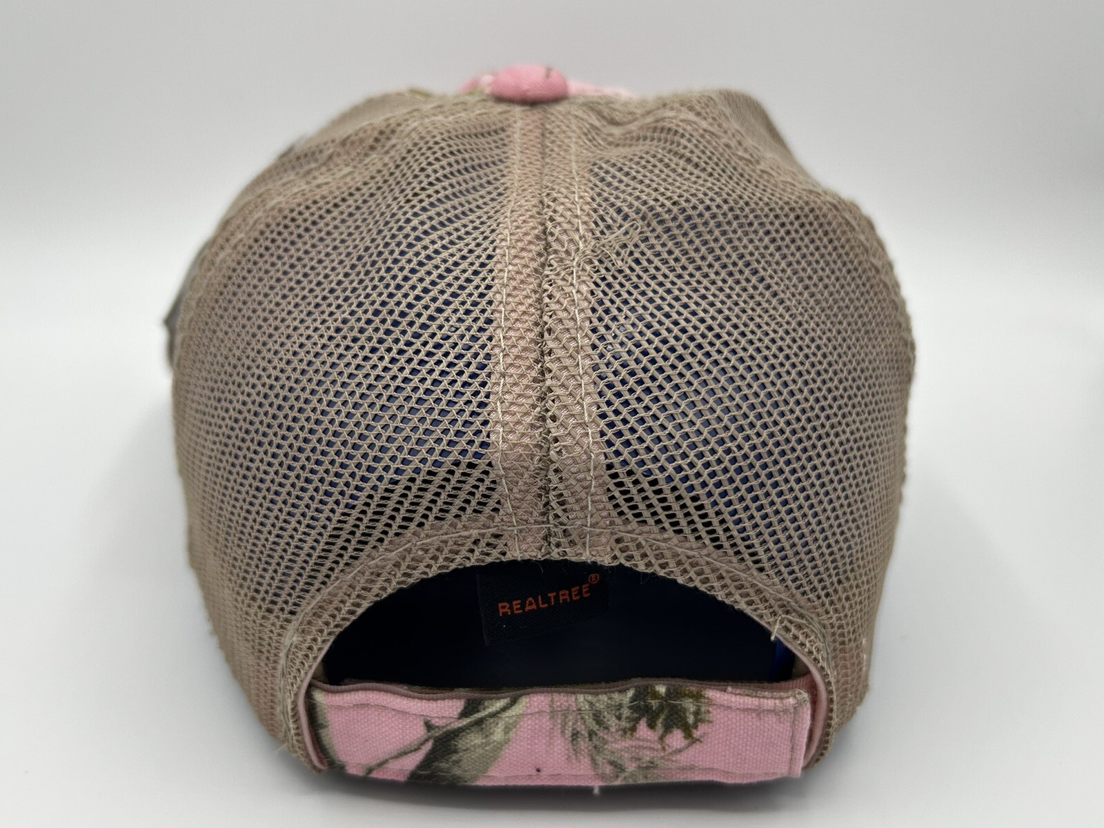 Llanorado Bait Shop Kingsland TX Cap Hat Women Pink Camo Mesh Adjustable New