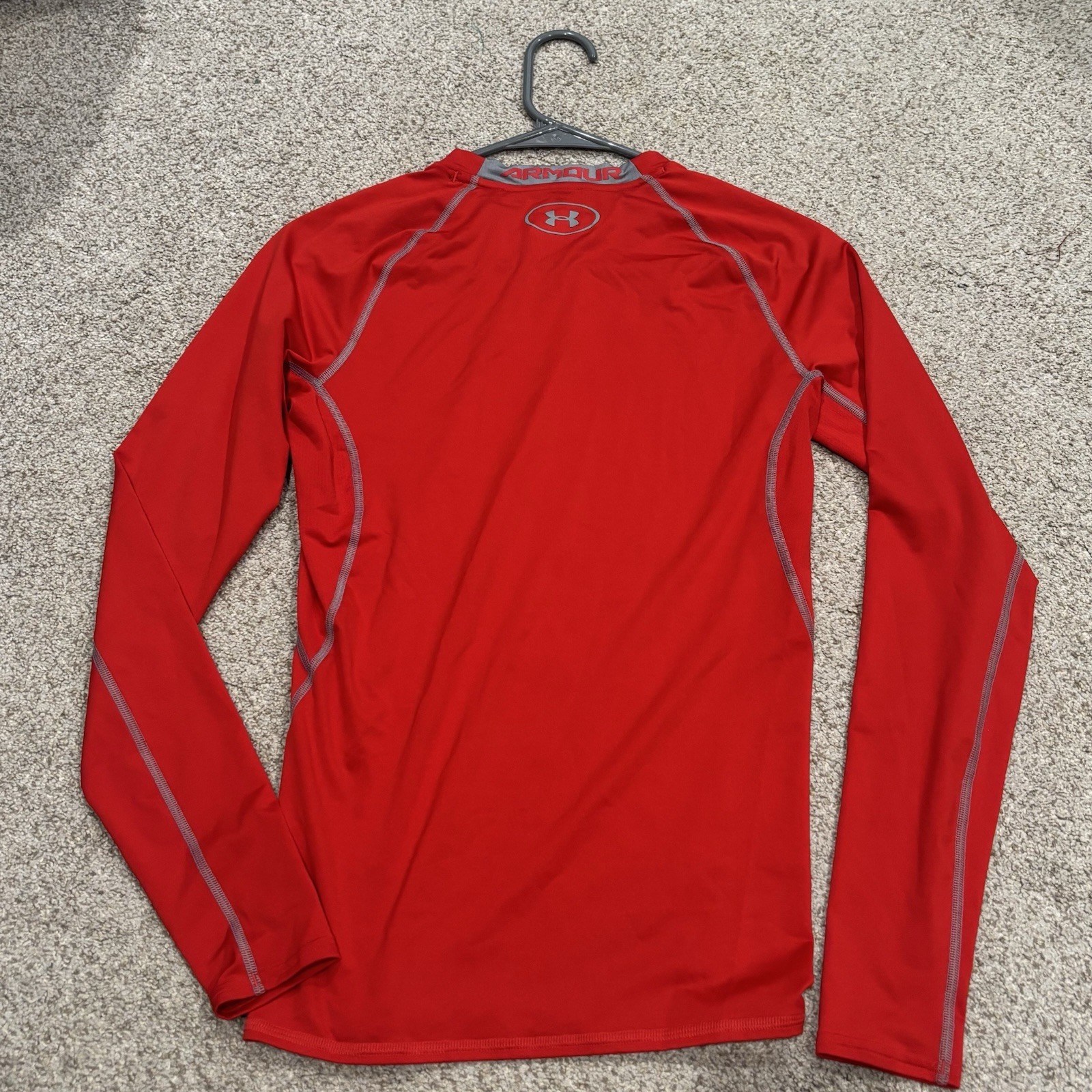 Under Armour HeatGear 2-Pack Men’s Compression Long Sleeve Crew Tee M Red/Black